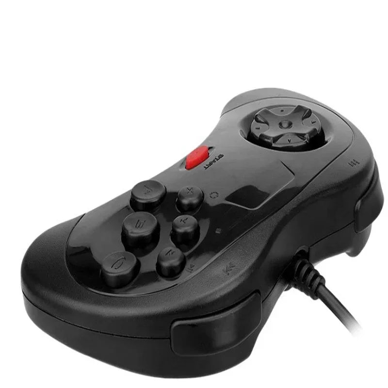 Experience Nostalgia with the USB Classic Wired Gamepad for Segas Saturn System - Perfect for PC and Mac Gaming!