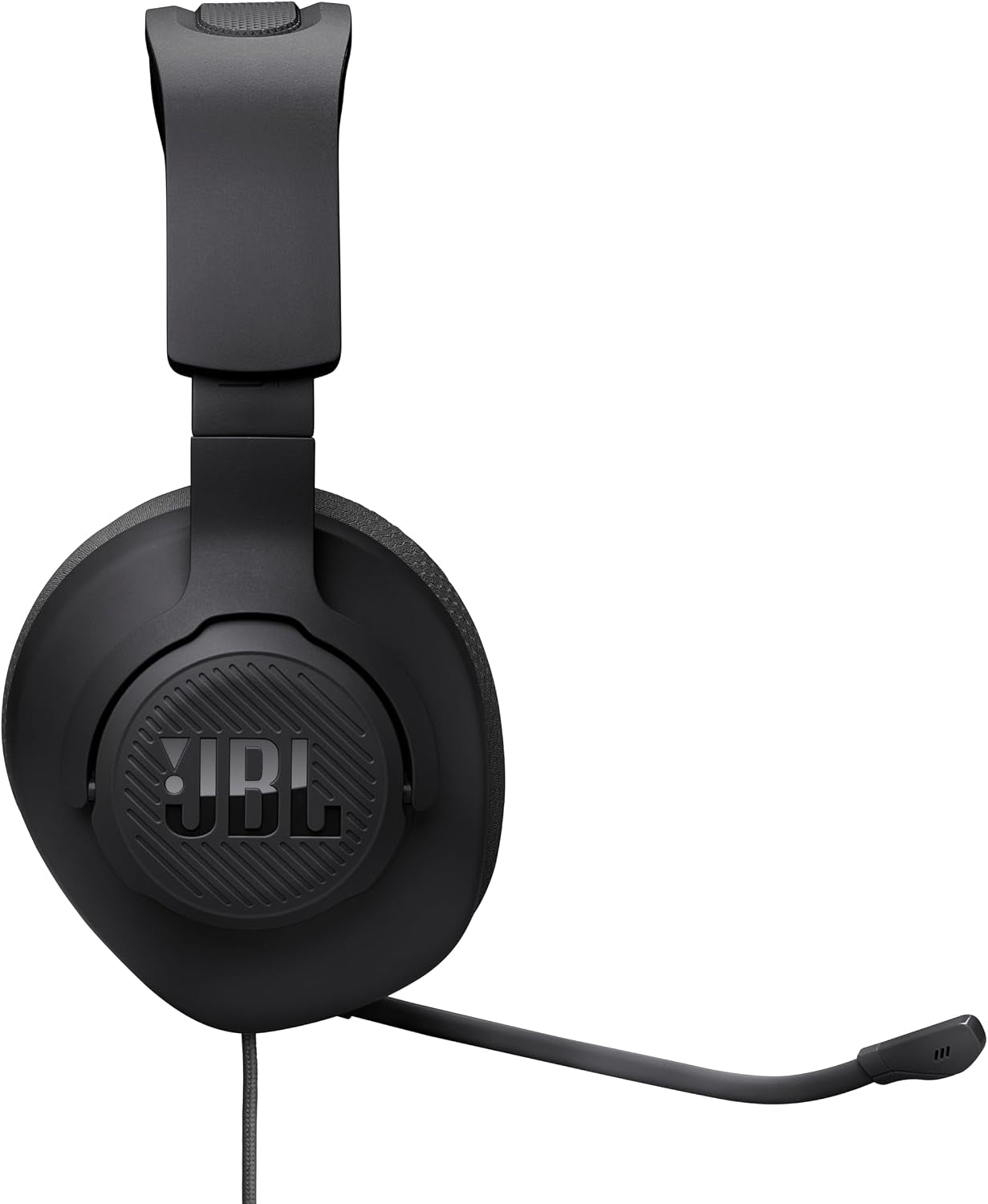 Quantum 100M2 - Wired Over-Ear Gaming Headset with Omnidirectional, Detachable Mic with Mute Option and Fabric-Covered Memory Foam Ear Cushions, Compatible with All Platforms (Black)