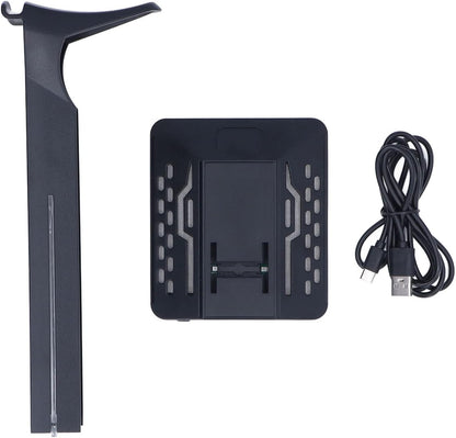 RGB Headphone Stand,Multifunction Desk Gaming Headset Holder with 2 USB Charging Ports,Suitable for Desktop Table Game Earphone Accessories
