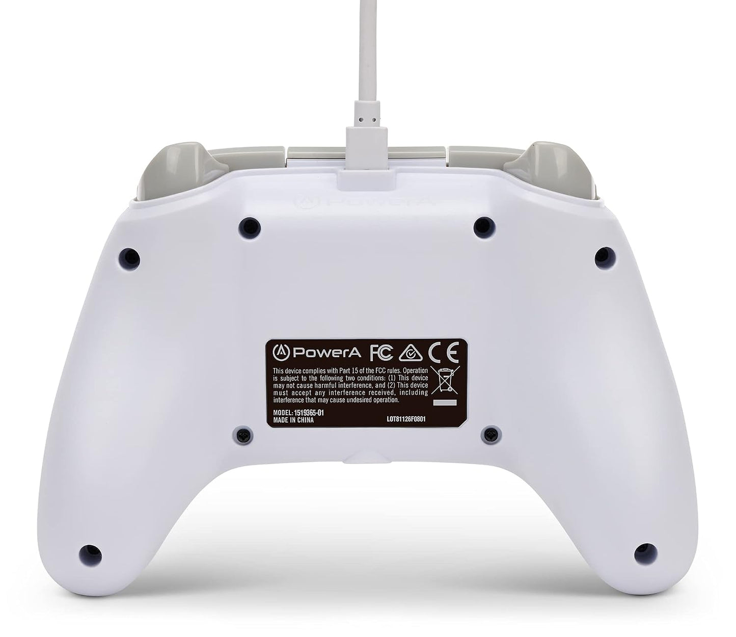 Wired Controller for Xbox Series X|S - White, Gamepad, Wired Video Game Controller, Gaming Controller, Works with Xbox One