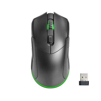 Rechargeable Wireless Gaming Mouse with LED Lighting, 8 Programmable Buttons