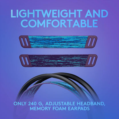 Logitech G335 Wired Gaming Headset, with Flip to Mute Microphone, 3.5Mm Audio Jack, Memory Foam Earpads, Lightweight, Compatible with PC, Playstation, Xbox, Nintendo Switch/Switch 2 - Black