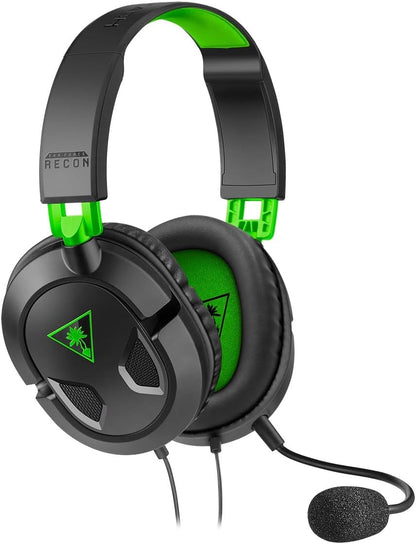 Turtle Beach Recon 50 Xbox Gaming Headset – Officially Licensed for Xbox Series X|S, Xbox One, and Windows Pcs with 3.5Mm – Also Works with PS5, PS4, and Mobile Devices, Removable Mic, 40Mm Speakers