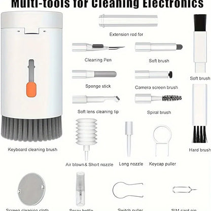 20 in 1 Digital Camera Headset Mobile Phone Laptop Keyboard Cleaning Tool Set Cleaning Brush Clean Pen for Airpods Pro