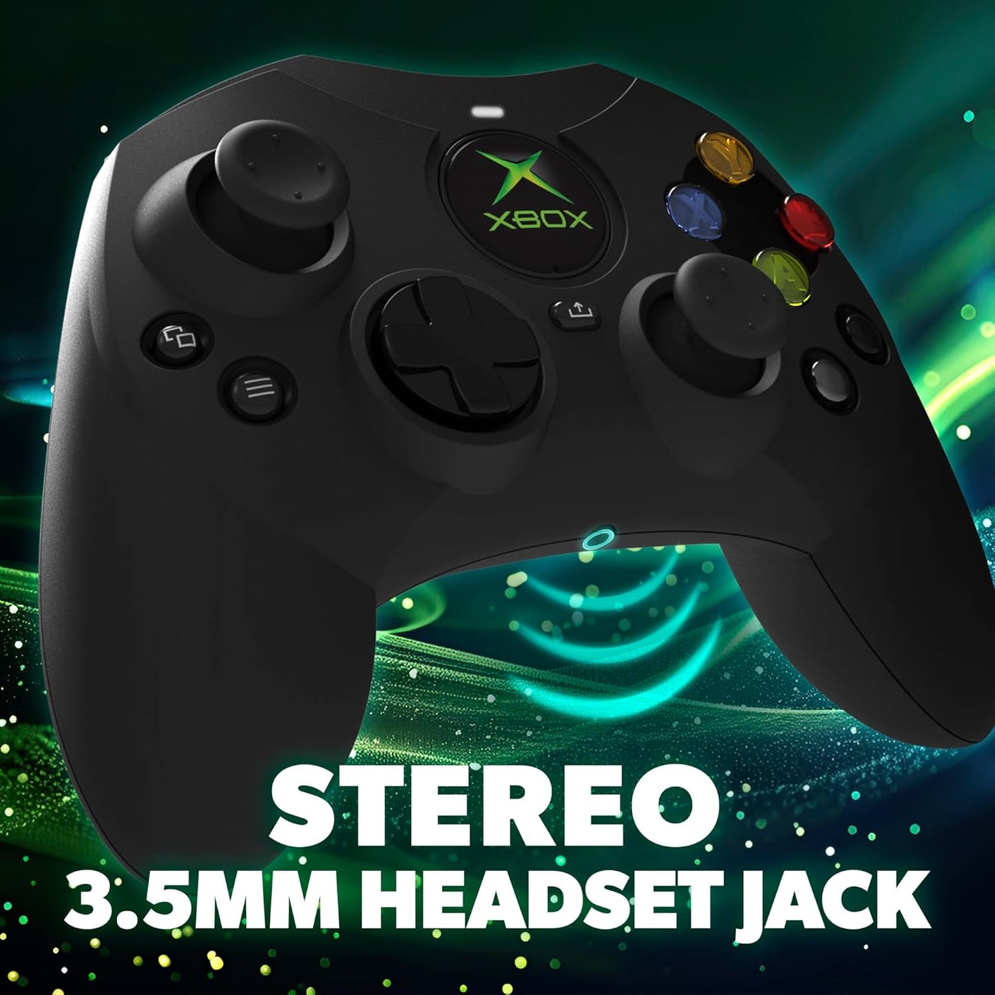 - Duchess Wired Controller for XBOX Series X|S, XBOX One, Windows 10|11, PC, with Hall Effect Joysitcks, Audio Jack, Impulse Triggers, Black - Officially Licensed