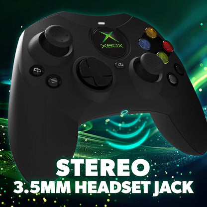- Duchess Wired Controller for XBOX Series X|S, XBOX One, Windows 10|11, PC, with Hall Effect Joysitcks, Audio Jack, Impulse Triggers, Black - Officially Licensed