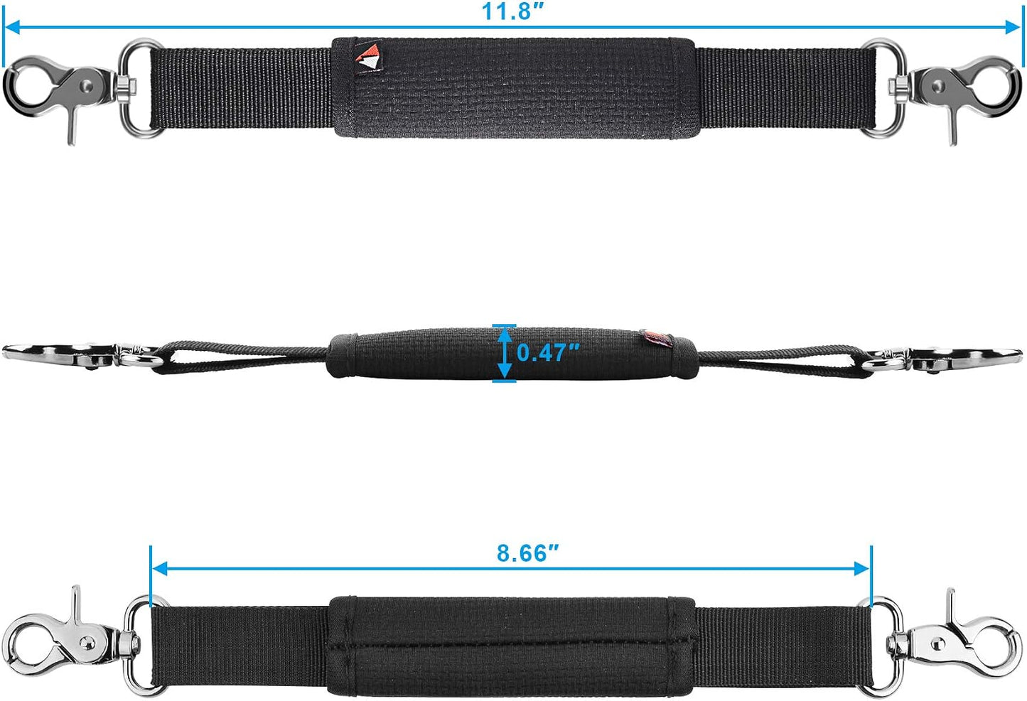 Upgrade Your JBL Experience with the Removable Speaker Handle Strap for Xtreme Series - Lightweight & Portable in Black