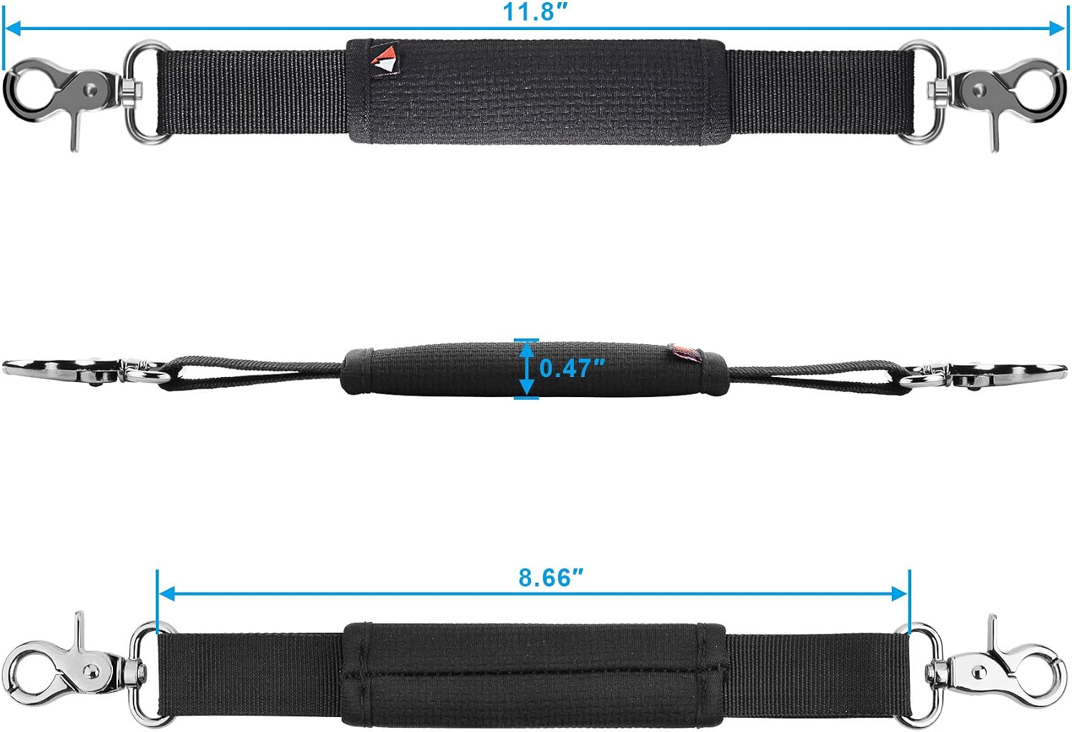 Upgrade Your JBL Experience with the Removable Speaker Handle Strap for Xtreme Series - Lightweight & Portable in Black