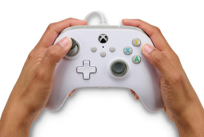 Wired Controller for Xbox Series X|S - White, Gamepad, Wired Video Game Controller, Gaming Controller, Works with Xbox One