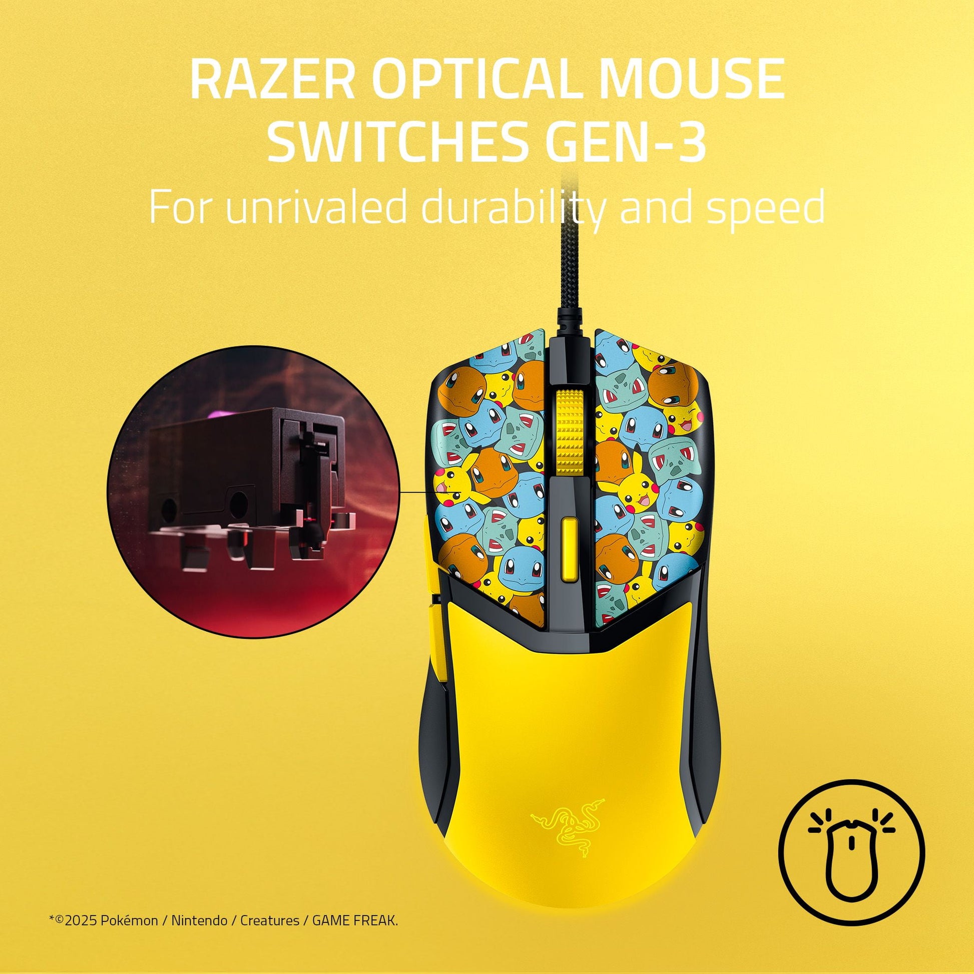 Unleash Your Gaming Potential with the Cobra Pro Lightweight Wireless Gaming Mouse - Chroma RGB, 10 Custom Controls, and Unmatched Precision in Black