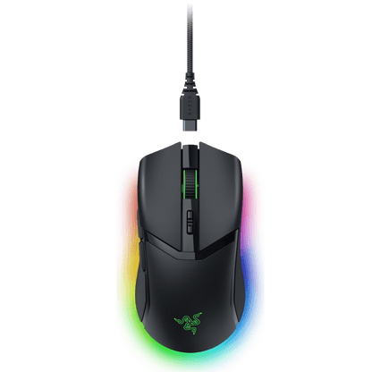 Unleash Your Gaming Potential with the Cobra Pro Lightweight Wireless Gaming Mouse - Chroma RGB, 10 Custom Controls, and Unmatched Precision in Black