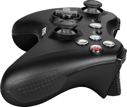 Msi Force GC30V2 Wireless Gaming Controller, Dual Vibration Motors, Dual Connection Modes, Interchangable D-Pads, Compatible with PC & Android, Black
