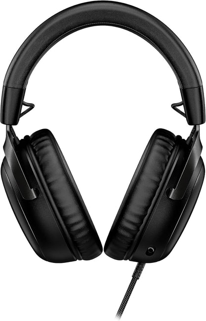 Cloud III – Wired Gaming Headset, PC, PS5, Xbox Series X|S, Angled 53Mm Drivers, Spatial Audio, Memory Foam, Durable Frame, Ultra-Clear 10Mm Mic, USB-C, USB-A, 3.5Mm – Black